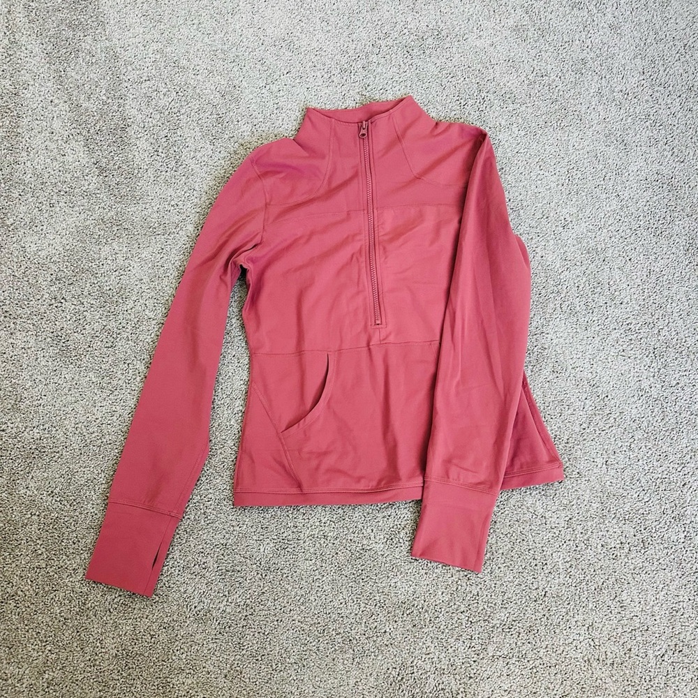 Zyia half zip pull over